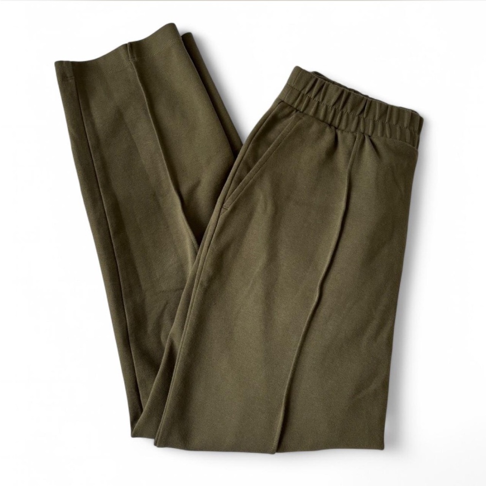Olive Green Ankle Pants
